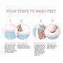 Pet Paw Cleaner for Dogs Foot Washing Tool for Dogs Portable Dirty Paw Washer for Dogs Ideal for Any Dog Cleaner Pet Paws to Save Floors/Furniture/Carpet/Vehicle from Muddy Paw Prints