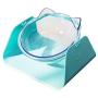 Laifug Elevated Cat Dog Food Water Bowl with 0-15° Adjustable Tilted Non-Slip Rubber Base Pet Feeder Bowl Protect Cats Spine