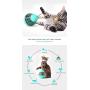 D&E garden family Cat Tumbler Toy Ball Kitty Slow Food Dispenser Toy, Cat Fodder Leaky Ball pet Interactive Toy.Pet Training Supplies, Puzzle Toy.Slow cat Feeder cat Toys.