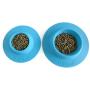 STAYbowl Tip-Proof Bowl for Guinea Pigs and Other Small Pets - Sky Blue - Large 3/4 Cup Size New