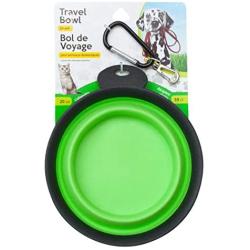 Jacent Collapsible Travel Bowl for Pets, 20 Ounce