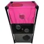 Pet Life Kitty-Square Obstacle Soft Folding Sturdy Play-Active Travel Collapsible Travel Pet Cat House Furniture