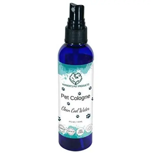 Harbor Pet Cologne | Cat & Dog Deodorant and Scented Perfume Body Spray | Clean and Fresh Scent | Natural Deodorizing Qualities | Made in USA - 1 Bottle 4oz (120ml) Harbor Pet Cologne | Cat & Dog Deodorant and Scented Perfume Body Spray | Clean and Fresh Scent | Natural Deodorizing Qualities | Made in USA - 1 Bottle 4oz (120ml)
