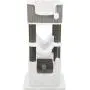 Royal Pet Club Lucano Cream/Gray Cat Tower with Scratching Posts, Condo, Hammock, Platform, Removable Cushions, Dangling Pom-Poms (44722) Royal Pet Club Lucano Cream/Gray Cat Tower with Scratching Posts, Condo, Hammock, Platform, Removable Cushions, Dangling Pom-Poms (44722)