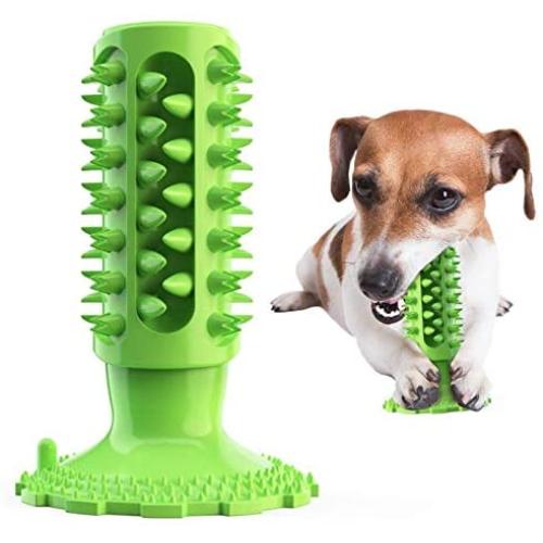 U/R Dog Toy Dog Chew Toys Dog Toothbrush Teeth Cleaning Brushing Stick Toy Pet Squeak Toys Pet Doggy Supplies Puppy Popular Toys