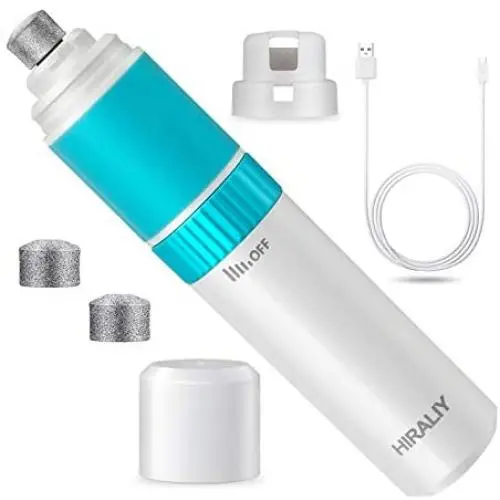 HIRALIY Dog Nail Grinder Upgraded Electric Pet Paw Clipper Trimmer Quiet with 20h Working Time Stepless Speed Regulation Pet Nail Grinder Electric Nail File for Dogs and Cats Weight Less Than 55lb