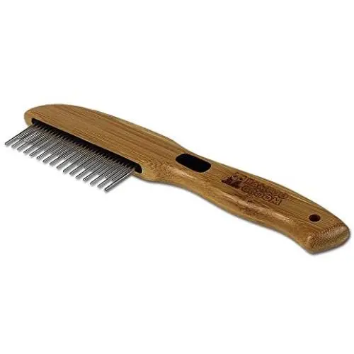 Bamboo Groom Comb for Pets Bamboo Groom Comb for Pets