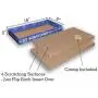 The Daisy Bee Flat Cat Scratcher Lounger with Two Reversible Double Wide Corrugated Cardboard Surfaces The Daisy Bee Flat Cat Scratcher Lounger with Two Reversible Double Wide Corrugated Cardboard Surfaces