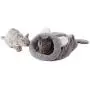 PAWZ Road Cat Sleeping Bag Self-Warming Kitty Sack Grey