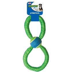Ethical Pets Figure 8 Monster Bungee with Tennis Ball, 13-Inch