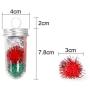 Christmas Baubles, 3Pcs Sparkle Balls Mylar Crinkle Balls Cat Toys Pet Toy Christmas Sparkle Balls Random Color