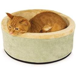 K&H Pet Products Thermo-Kitty Heated Cat Bed