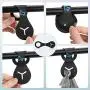 PuppyDoggy Waste Bag Carrier Dog Poop Bag Holder Handy and Easy Use Doggy Leash Bag Carrier for Leash Dispenser Accessories (4 Pack)