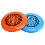 Dafang Dog Frisbee Training Toys Flying Discs Flyer Silicone for Big Small Dogs Soft Tooth Resistant Rubber 1 Pack, 9'' Diameter Large Flying Disc Frisbee (Random Color)