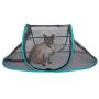 Nala and Company - The Cat House Outdoor Pet Enclosure for Indoor Cats - 43'' x 23'' x 18'' - Portable, View, Pop Up Lounger Tent for Deck, Patio, Porch, Yard, Balcony & RV Travel - with Storage Pouch