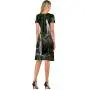 Vector Hand Drawn Herbs and Spices - or Pattern - USA,Custom Lady Dress Elegant Casual Dresses Spice S