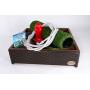 Porch Potty Small, Outer Dimensions 26'' x 26'' x 6'', Grass Area 4 Square Feet (2 x 2)