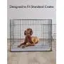 PETLIBRO Dog Bed for Crate, Memory Foam Dog Crate Bed Orthopedic Plush Mattress for Therapeutic Joint&Muscle Relief Washable Bed Cover with Waterproof Inner Lining PETLIBRO Dog Bed for Crate, Memory Foam Dog Crate Bed Orthopedic Plush Mattress for Therapeutic Joint&Muscle Relief Washable Bed Cover with Waterproof Inner Lining