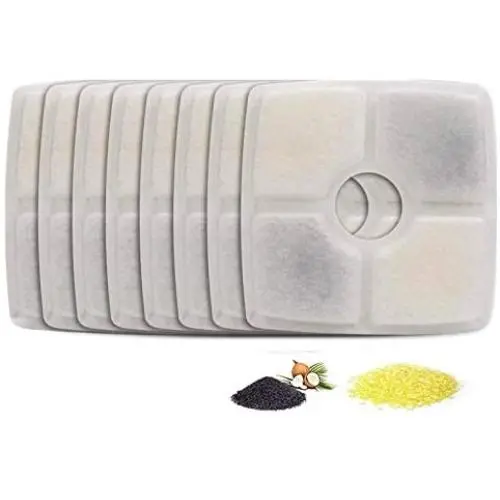 Filters For Cat Fountain pet drinking fountain Replacement Filters for 84oz/2.5L Automatic pet Water Fountain Dog Water Dispenser