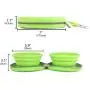 Pawaboo Collapsible Dog Travel Bowls, Foldable Expandable Silicone Feeding Bowl for Cat, Portable Pet Watering Dish for Traveling, Camping, Hiking, Walking Pawaboo Collapsible Dog Travel Bowls, Foldable Expandable Silicone Feeding Bowl for Cat, Portable Pet Watering Dish for Traveling, Camping, Hiking, Walking