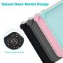 Juqiboom Silicone Waterproof Dog Cat Pet Feeding Mats, Non Slip, Easy Clean Pet Dog Cat Bowl Mats Placemat