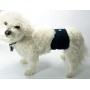 Teamoy Reusable Wrap Diapers for Male Dogs, Washable Puppy Belly Band Pack of 3 (XL, 25''-29'' Waist, Black+ Gray+ Lake Blue)