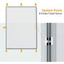 Tespo Pet Playpen, Portable Large Plastic Yard Fence Small Animals, Puppy Kennel Crate Fence Tent, 12 Panels, 28 X 20 inches
