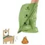 Elite Eco-Friendly Dog Poop Bags, 100% Biodegradable Compostable Vegetable Based, Unscented, Waste Poop Bags. ELITE Designed for Premium Thickness, Leakproof, 13x9in Per Bag, 24 Rolls (360 Bags)
