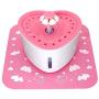 PET ARTIST Pet Water Fountain - 2L(68 oz) Quiet Automatic Electric Flower Fountain for Cats Dog and Small Animals