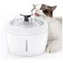 isYoung Cat Water Fountain, 84Oz/2.5L USB Charging Cat Water Dispenser Pet Drinking Fountain for Cat, Dog and Small Pet