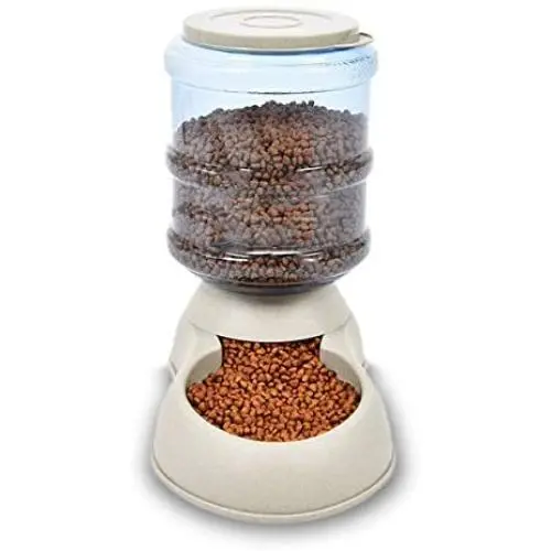 Zone Tech Self-Dispensing Pet Feeder - Premium Quality Durable Self-Dispensing Gravity 1 Gallon Pet Feeder Zone Tech Self-Dispensing Pet Feeder - Premium Quality Durable Self-Dispensing Gravity 1 Gallon Pet Feeder