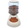 Zone Tech Self-Dispensing Pet Feeder - Premium Quality Durable Self-Dispensing Gravity 1 Gallon Pet Feeder