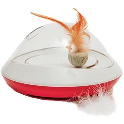 Jolly Moggy Feather chase toy for cats