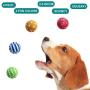 Squeaker Tennis Balls for New Puppy,Small Dog,cat Fetch,Exercise,Toys 4 Balls Pack (2.0Inch Small)