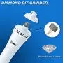 Dono Dog Nail Grinder Upgraded-Professional 3-Speed Electric Dog Nail Clippers Trimmer with 2 Grinding Wheels Portable &Rechargeable Painless Paw Trimmer for Small Medium Large Dogs & Cats