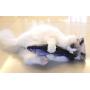 Blusea Pets Chew Bite Toy, Realistic Plush Simulation Doll Fish Funny Interactive Catnip Toys