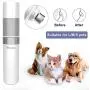 Hengyuanyi Dog Nail Grinder Professional Pet Nail Trimmer 2-Speed Rechargeable Pet Nail Grinder Electric Nail File,3 Ports Quiet Painless Paws Grooming Smoothing,for Large Medium Small Dogs and Cats