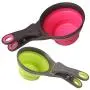 UCSAJI Collapsible Pet Scoop Silicone Measuring Cups Set Sealing Clip 3 in 1 Multi-Function Scoop Bowls Bag Clip Dog Snack Measuring Cup for Dog Cat Food Water Set of 2 (1 Cup & 1/2 Cup Capacity) UCSAJI Collapsible Pet Scoop Silicone Measuring Cups Set Sealing Clip 3 in 1 Multi-Function Scoop Bowls Bag Clip Dog Snack Measuring Cup for Dog Cat Food Water Set of 2 (1 Cup & 1/2 Cup Capacity)