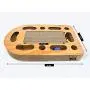MIAOXSEN Cat Toy with Sturdy Scratching Pads Lounge and Jingly Balls for All Ages of Indoor Cats