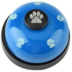 Chennie Pet Training Bells, Metal Bell Dog Training with Non Skid Rubber Bottoms Dog Door Bell Pet Communication Device Dog Interactive Toys