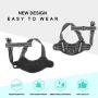 NOYAL Service Dog Harness Adjustable Dog Vest Harness Outdoor Pet Vest - Easy On & Off Comfort Pet Halters Breathable Oxford Soft Vest with Easy Control Handle for Small Medium Large Dogs