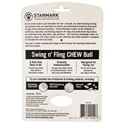 Starmark Everlasting Fun Ball on a Rope Dog Toy