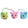 Cat Toy Pack Knit Fur Mice Bell Rattle Mouse Catnip Balls Pet Kitten Play 12pc