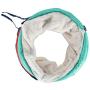 Home-X Cat Lover Ceramic White Trinket Dish, Jewelry Dish for Ring 5.8 x 3.4 x 1.2 inches and Collapsible Play Toy for Indoor or Outdoor Cats, Kitty Tunnel for Exercise