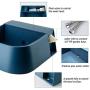 PETLESO Dog Automatic Waterer Bowl, Auto-Fill Water Bowl Outdoor for Cats Dogs Birds Goats, Blue 2L