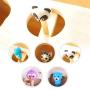 ShiLei Fun Toy for Cats, Interactive Wooden Solid W Mouse, Round Design, fine Workmanship, no Sharp Edges