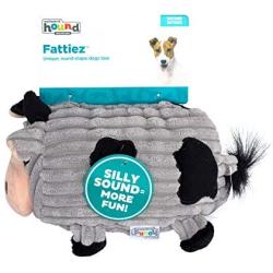 Fattiez Round Squeaky Plush Toy by Outward Hound