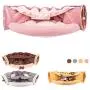 MelPet Cat Tunnel Bed with Mat, Pop Up Collapsible 2 Way Tube with Scratching Ball, Interactive Toy, Peak Hole Hideout House for Cat Puppy Kitten MelPet Cat Tunnel Bed with Mat, Pop Up Collapsible 2 Way Tube with Scratching Ball, Interactive Toy, Peak Hole Hideout House for Cat Puppy Kitten