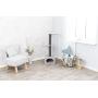 Royal Pet Club Badalona Gray Cat Tower with Scratching Posts, Condo, Two Platforms (43453)