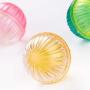 ocijf179 Cat Toy 5Pcs Pet Cat Kitten Hollow Bell Ball Scratch Interactive Game Training Play Toy - Random Color 5pcs